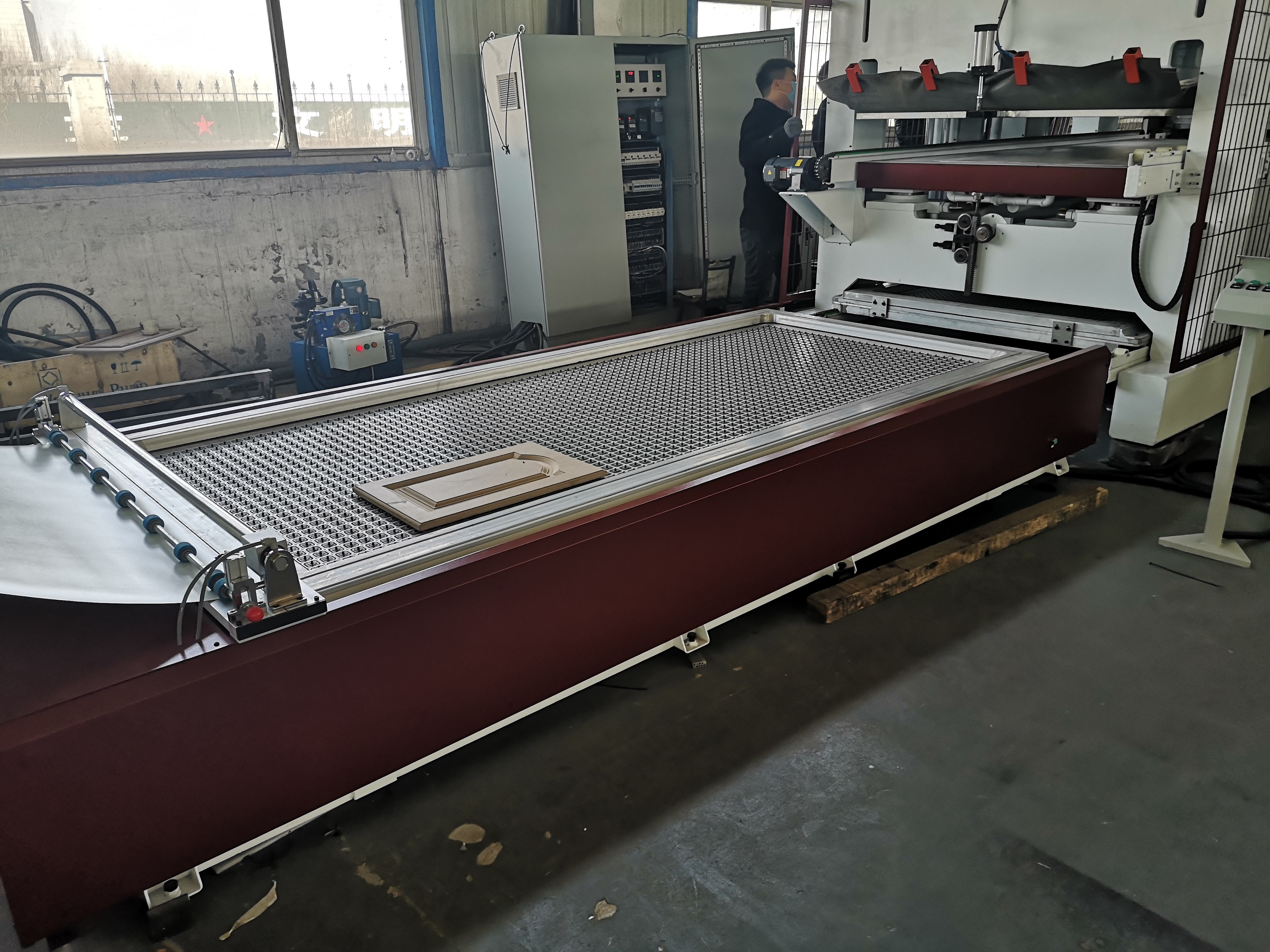 PVC Membrane Cover ZHT Professional TM3000P Press Line