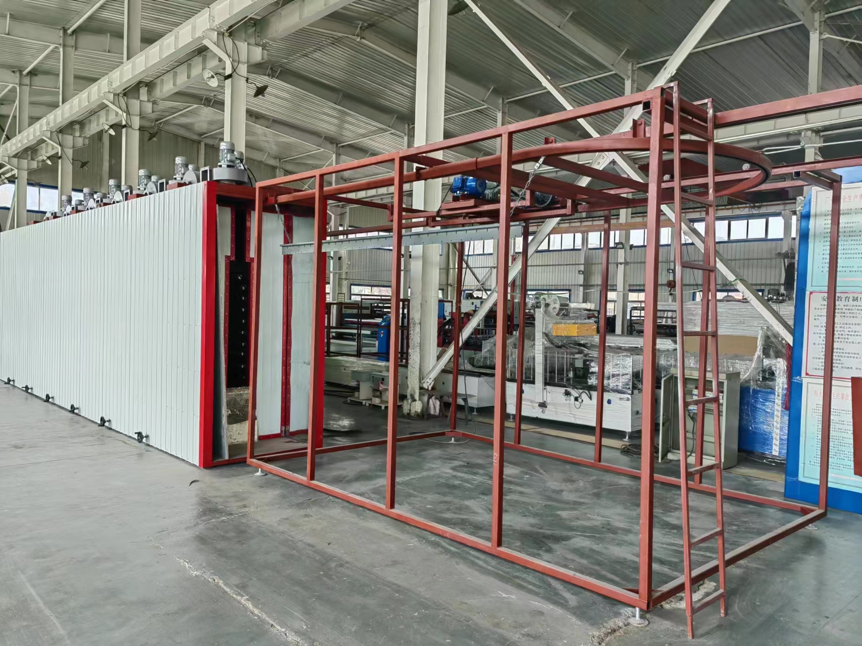 Custom Automated Powder Coating System