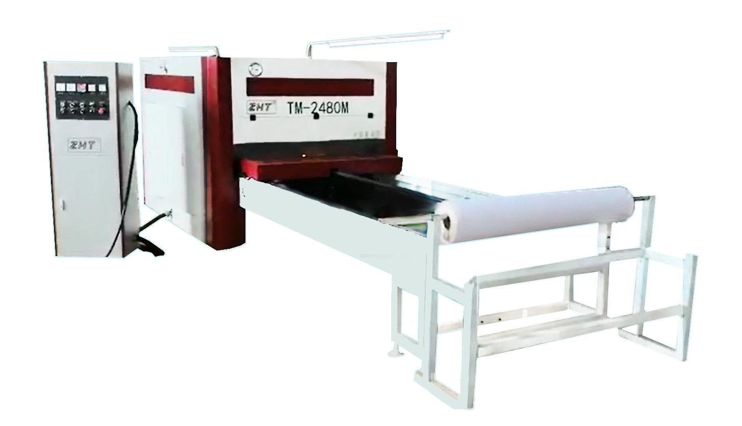 TM2480M pvc foil vacuum membrane press machine for PVC Paint-Free Door