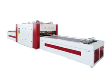 Vacuum membrane press machine with automatic pin system 